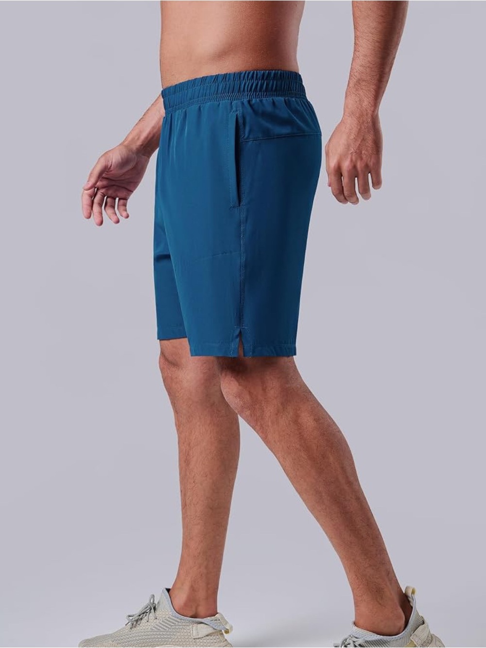 lululemon athletica Men's Deep Teal Athletic Shorts